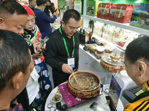 兰州农特产品组团亮相第二十二届中国 绿博会